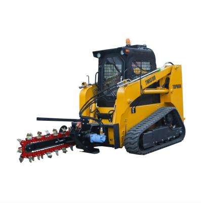 Skid Steer Loader com trencher