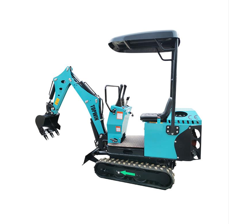 Miniescavadeira com acessórios de trado Mini Excavator With Auger Attachments