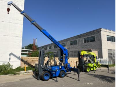 Guindaste Empilhadeira No Catar Forklift Crane In Qatar