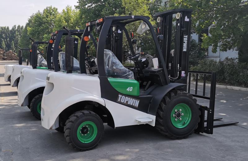 Empilhadeira fora de estrada off-Road Fork Lift